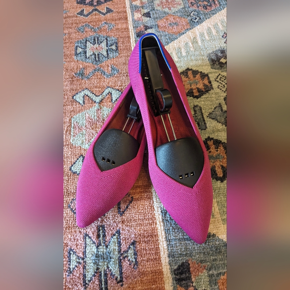 Rothy's Hot Pink Points 10.5